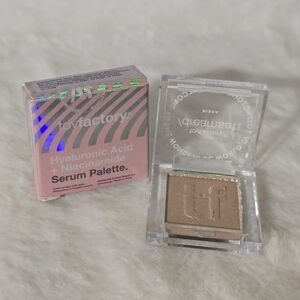 Toyfactory x About-Face Hyaluronic Acid + Niacinamide Serum Highlighter Palette